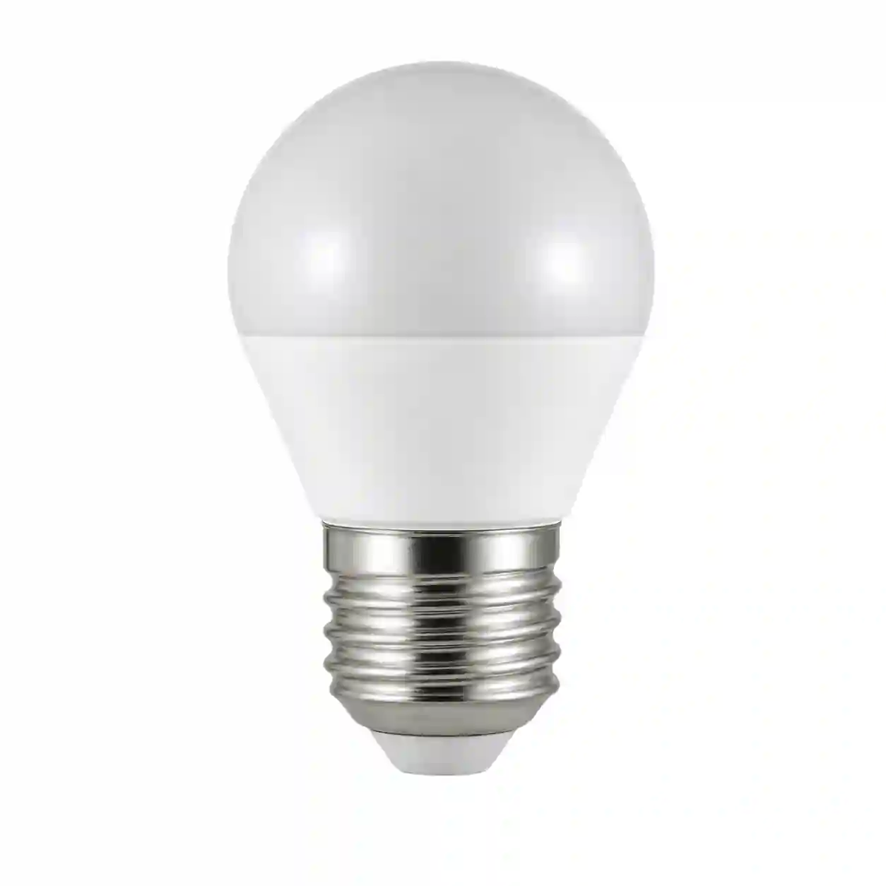 Zmenšená LED žárovka s baňkou G45 a velkou paticí E27